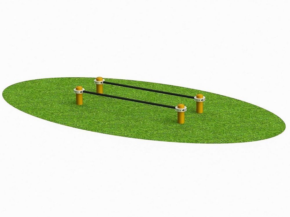 Брусья уличные низкие Воркаут Pioner A17341