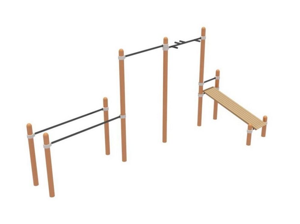 Комплекс для занятий Воркаут Pioner A16719