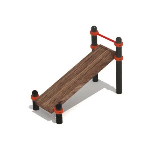 Скамья для пресса наклонная круглый профиль   Pioner A15938