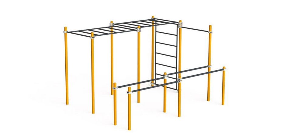 Комплекс для занятий Воркаут Pioner A16698