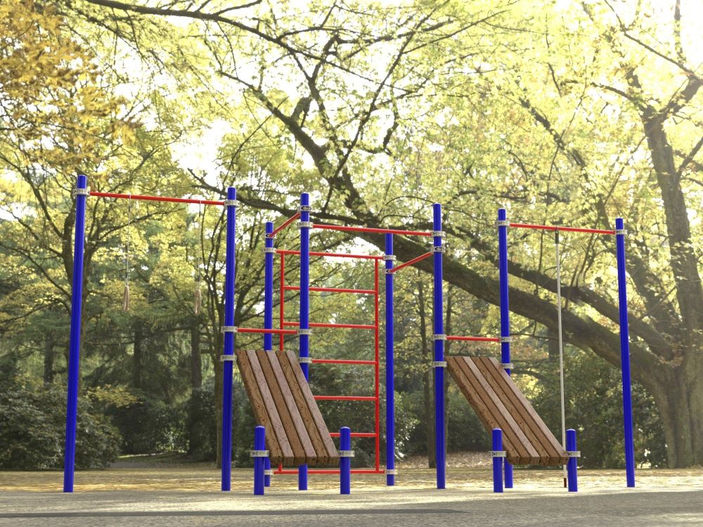 Комплекс тренажеров для Воркаут   Pioner A16729