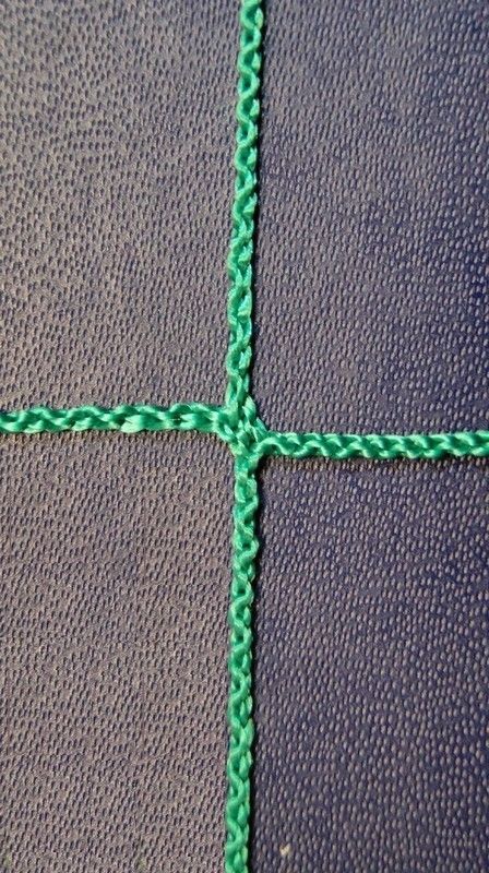 Сетка заградительная, нить Д= 2,2 мм, ячейка - 100x100 мм  Pioner A13615