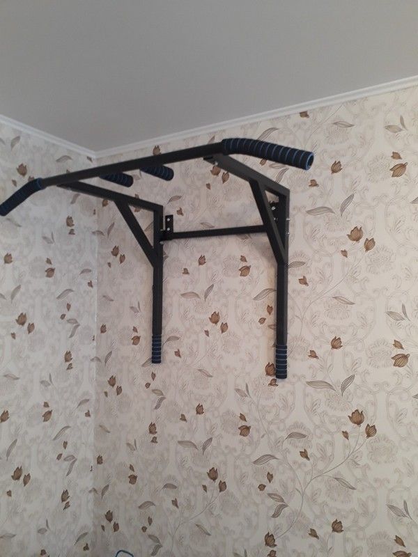 Турник-брусья разборный, черный Pioner A17163