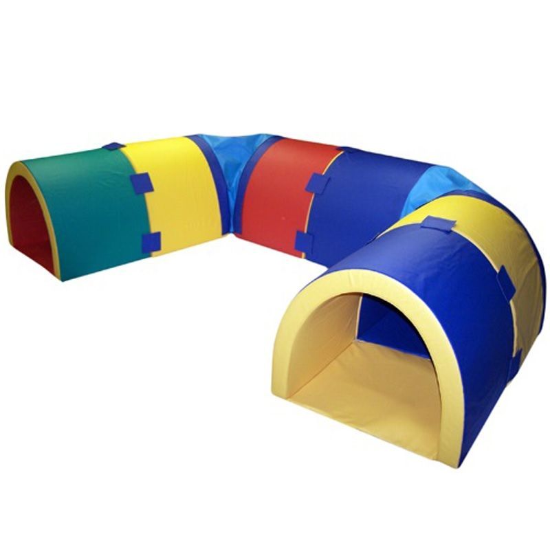 Игровой тоннель лабиринт 8 секций с креплениями (мягкое дно)  Pioner A10365