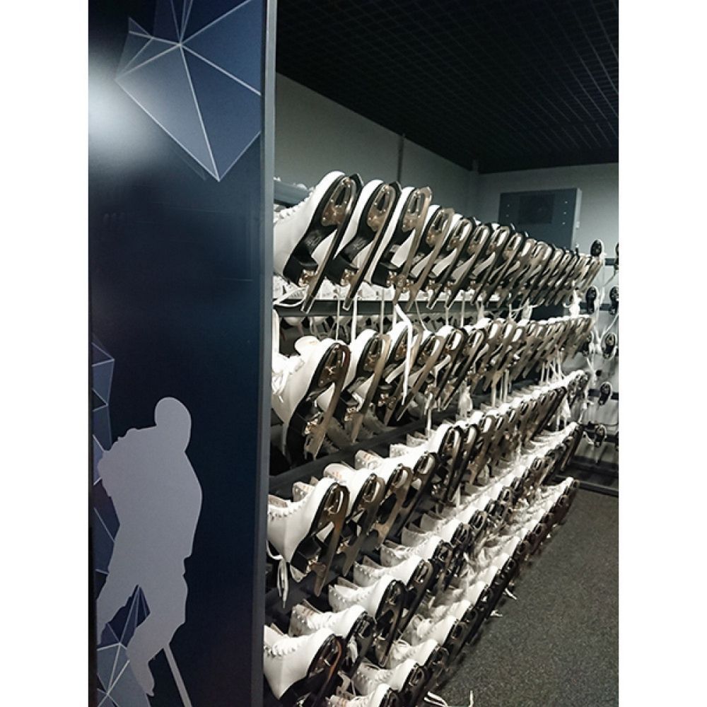 Сушильный стеллаж СЛ2 - Премиум для обуви, двухсторонний 199х323,5х67см SLPD-100