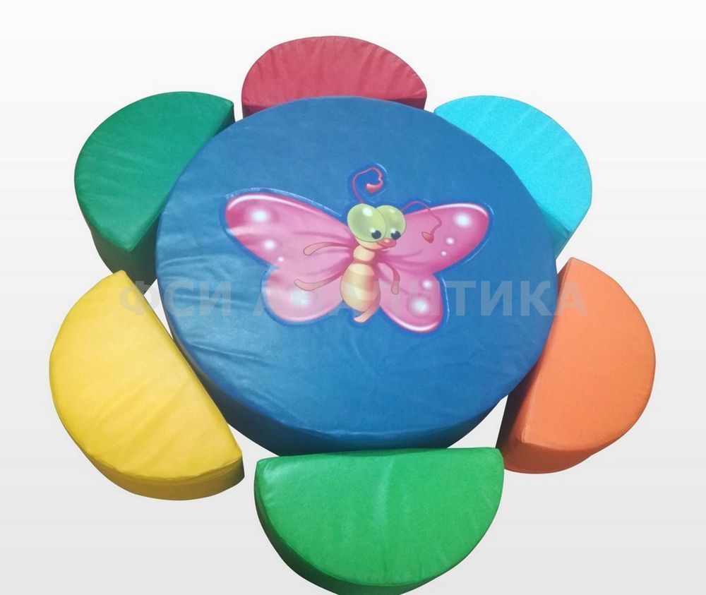Детский игровой комплект мягкой мебели - Бабочка  Pioner A11266