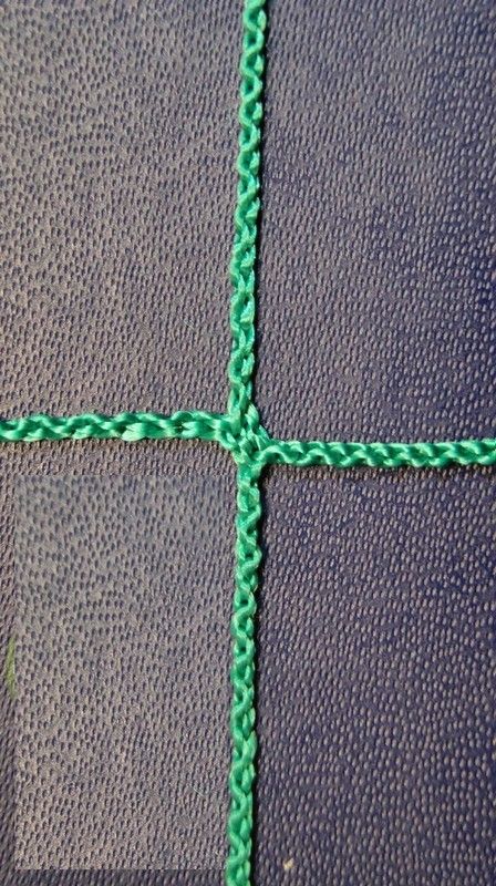 Сетка заградительная, нить Д=2,2 мм, ячейка - 40x40 мм  Pioner A13619