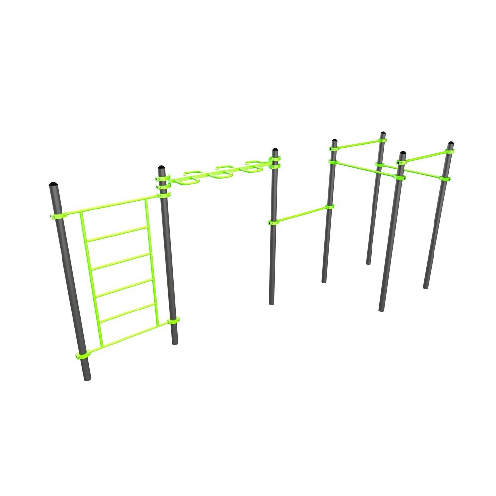 Воркаут (шведская стенка, 5 перекладин)  Pioner A17430