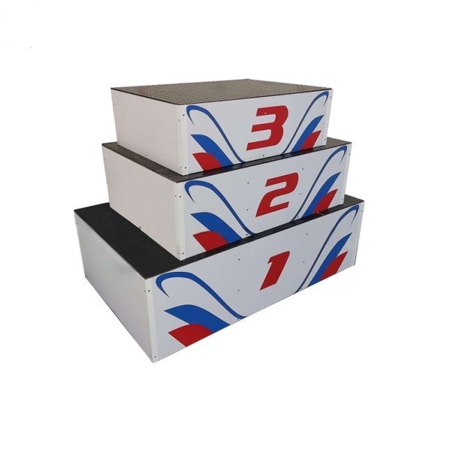 Пьедестал для награждения "матрешка" переносной 5 человек на ступень  Pioner A12699