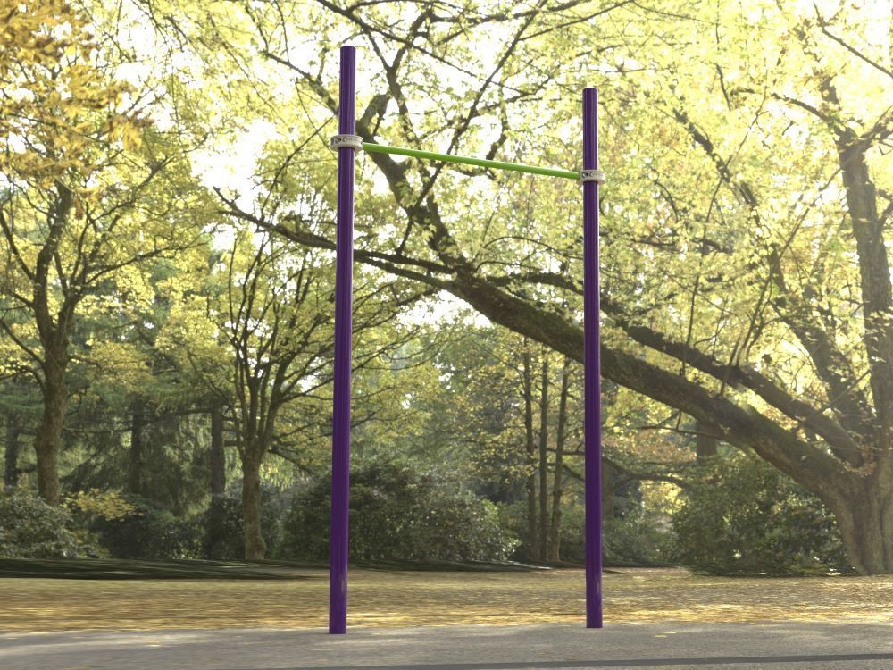 Турник классический для занятий Воркаут Pioner A17401