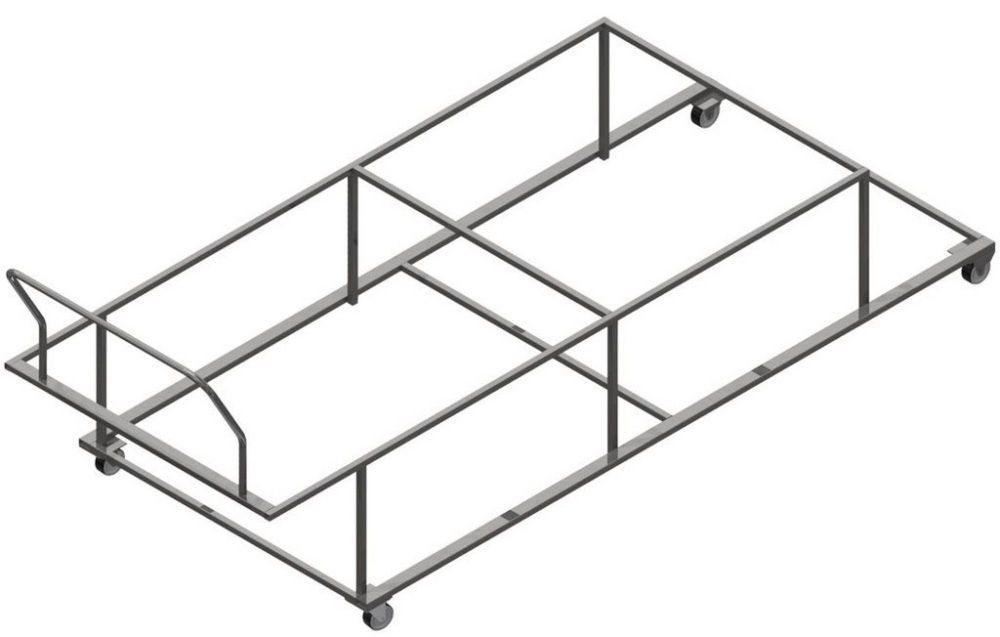 Тележка для тренировочных барьеров на колесах  Pioner A15431