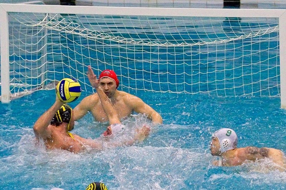 Сетка для ватерпольных ворот нить 4мм, 90х300х80х80 cм, 2шт белый Pioner A15223