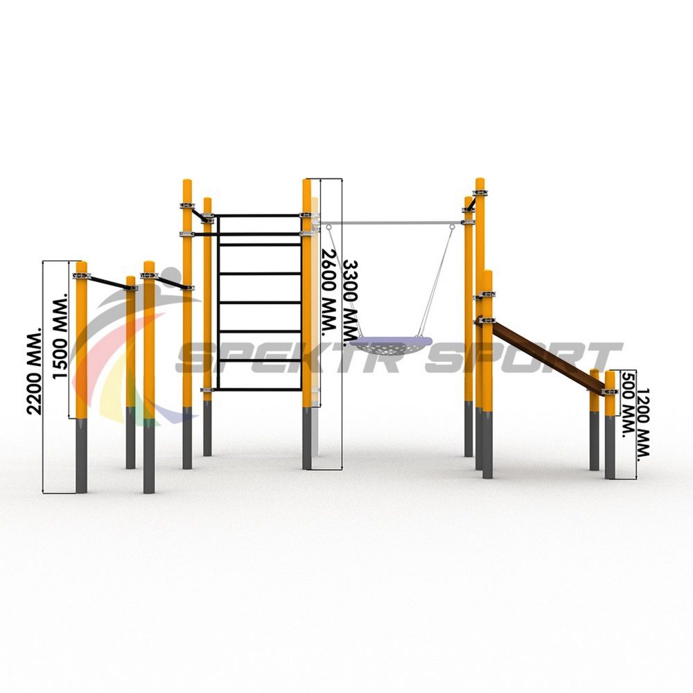 Комплекс для занятий Воркаут Pioner A16666