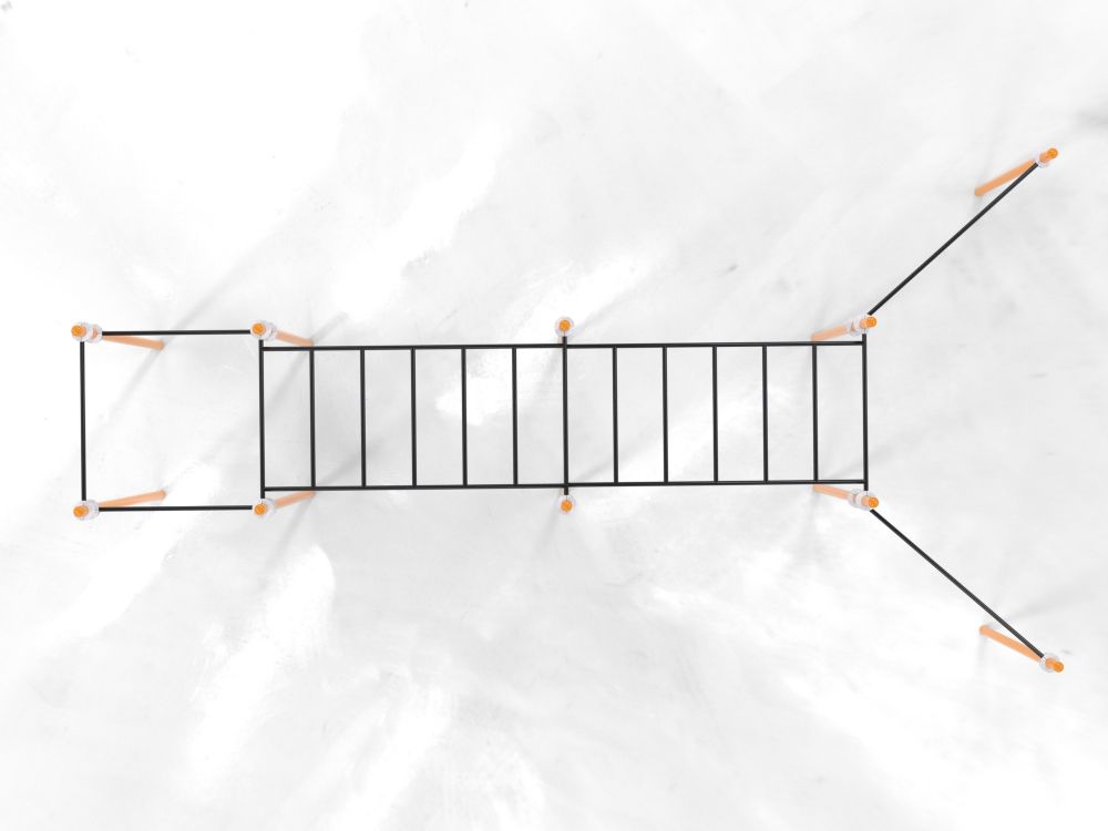 Комплекс для занятий Воркаут Pioner A16899