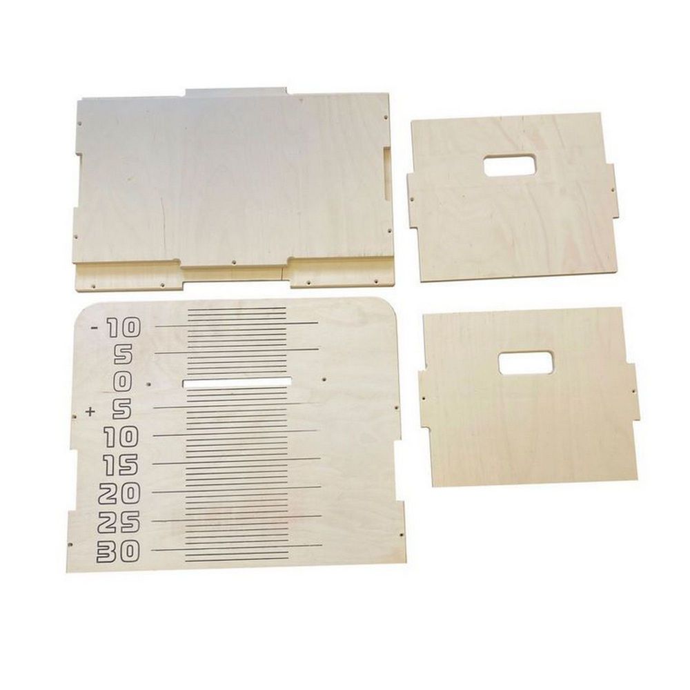 Скамья для измерения гибкости 600х406х485мм с отрицательной шкалой  Pioner A15192