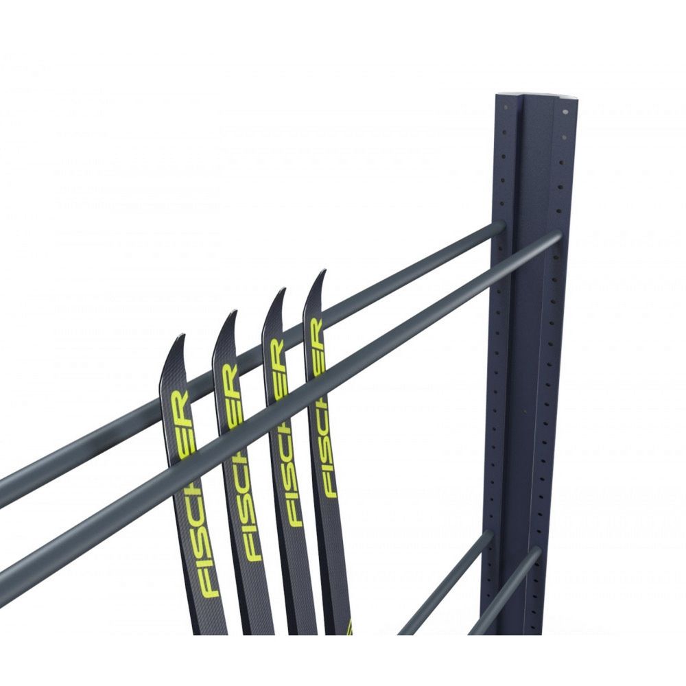 Стеллаж Премиум для беговых лыж, двухсторонний 219х155х67см  BLPD-26