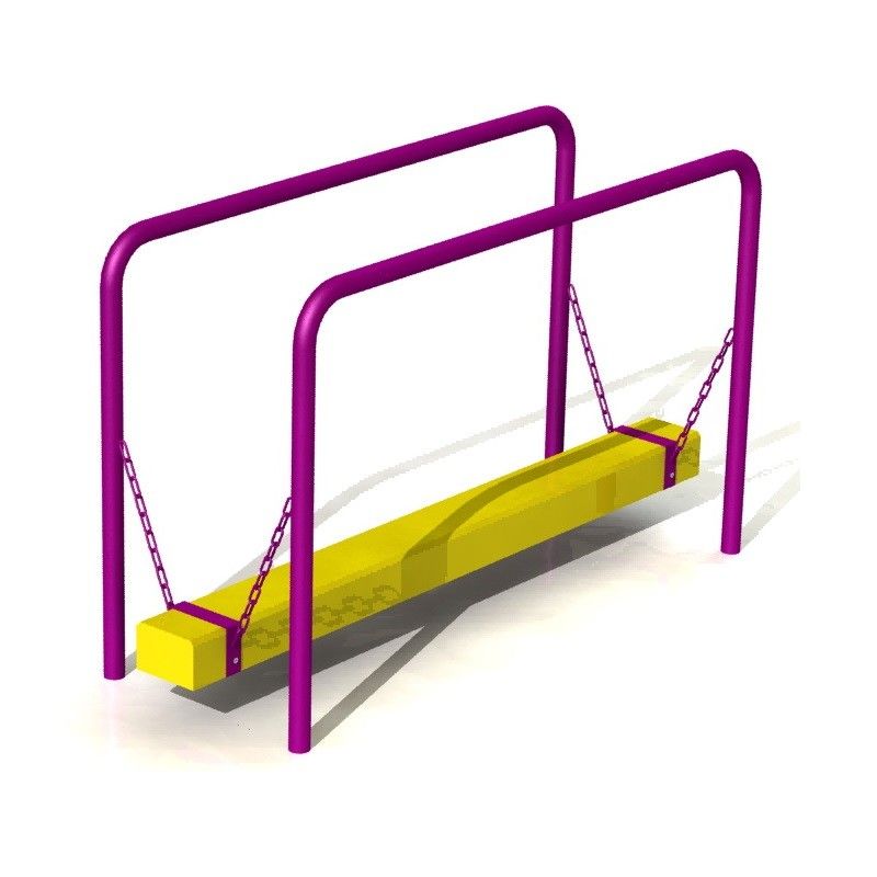 Бревно подвесное 3 м уличное, ножки под бетонирование  Pioner A10887