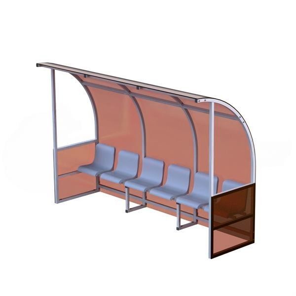Кабинка для игроков и судей на 6 мест