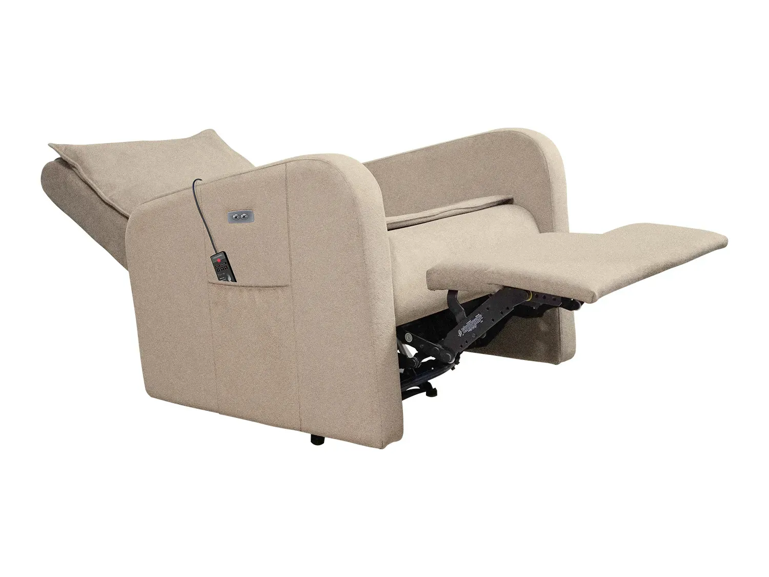 Кресло-реклайнер электрический с массажем FUJIMO E-COMFORT CHAIR Ваниль
