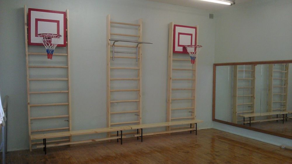 Скамейка гимнастическая 2 м металлические ножки  Pioner A15242