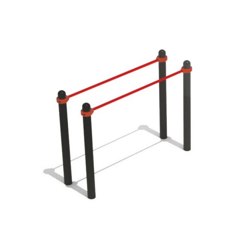 Брусья круглый профиль   Pioner A16047