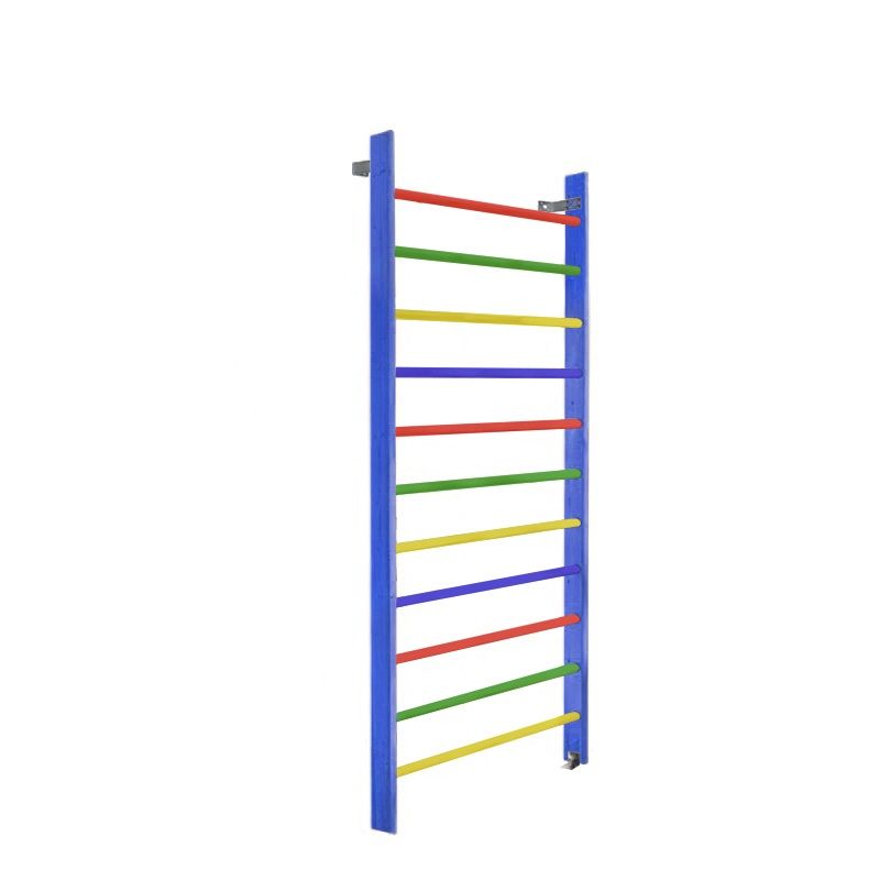 Стенка шведская 240х100 (массив.сосна), цветная  Pioner A15842