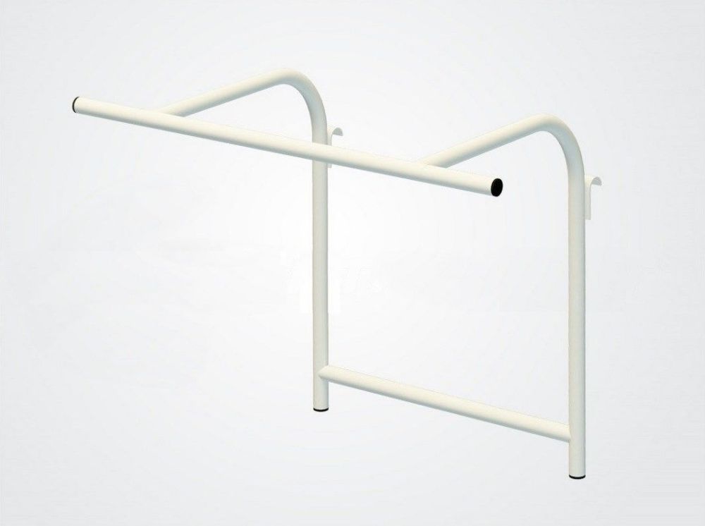 Турник навесной, белый Pioner A12198