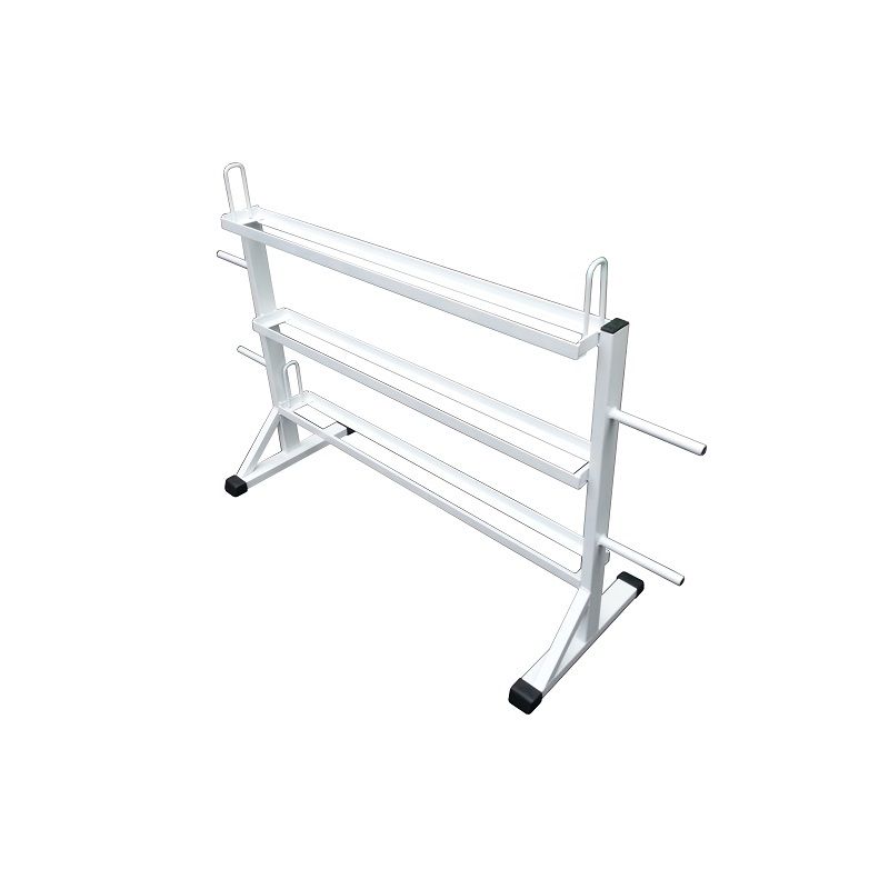 Стойка для гантелей и дисков трехуровневая  Pioner A12108