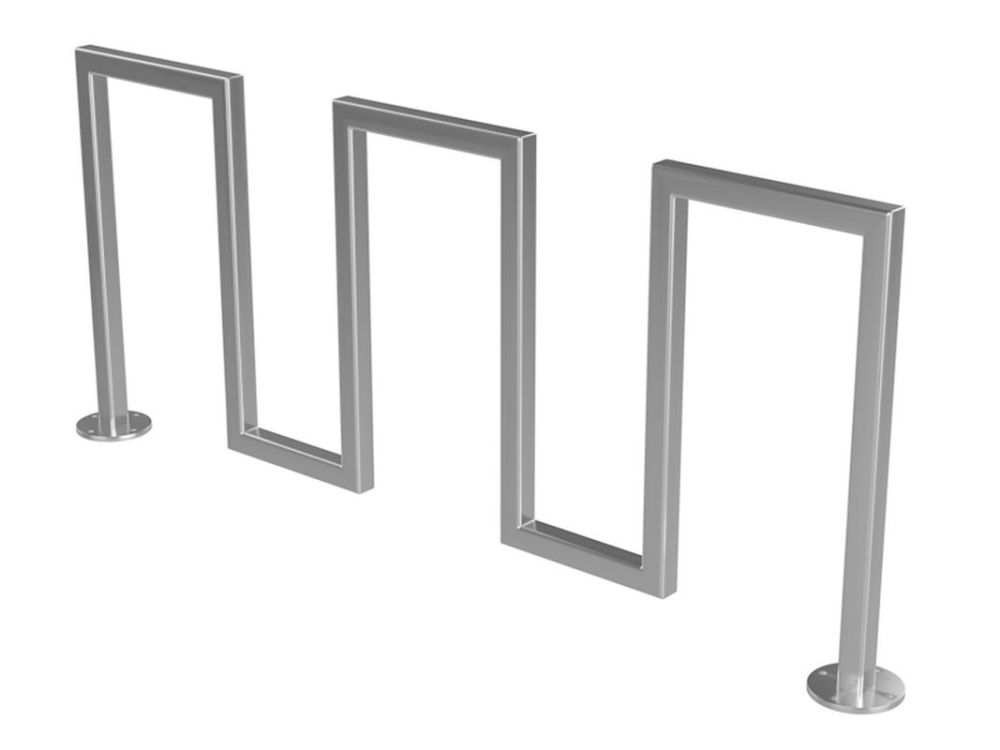 Велопарковка  нержавеющая сталь  Pioner A10111