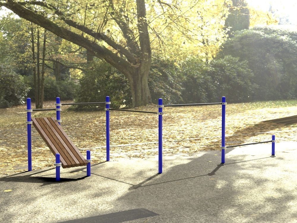 Комплекс для занятий Воркаут  Pioner A16854