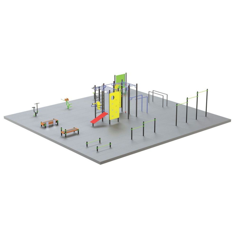 Спортивная площадка 210 кв.м Pioner A17469