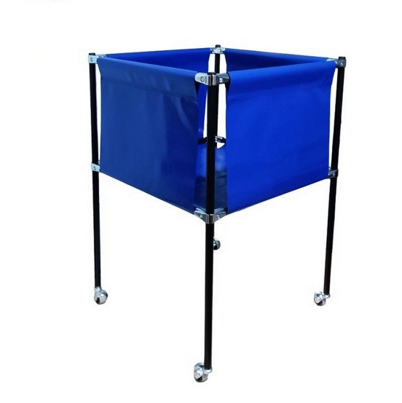 Корзина для спортивного инвентаря и мячей на колесиках на 25-30 мячей Pioner A12076