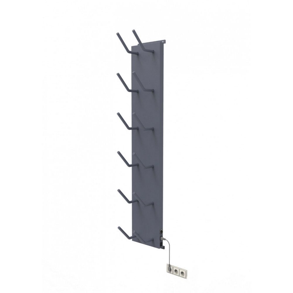 Инфракрасный сушильный стеллаж СЛ3-Эко для обуви, односторонний 185,5х32х31см  IKS-6