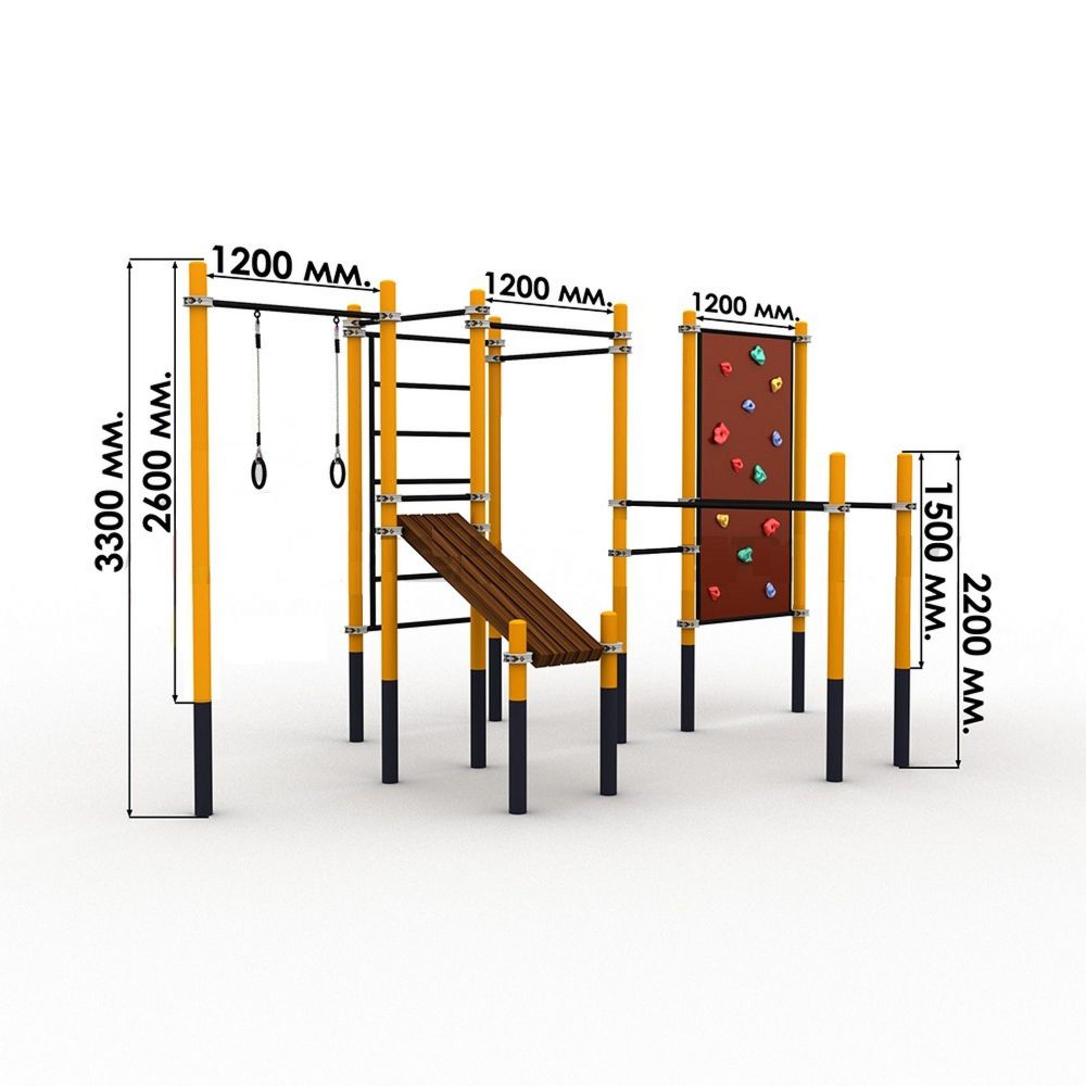 Комплекс для занятий Воркаут Pioner A16622