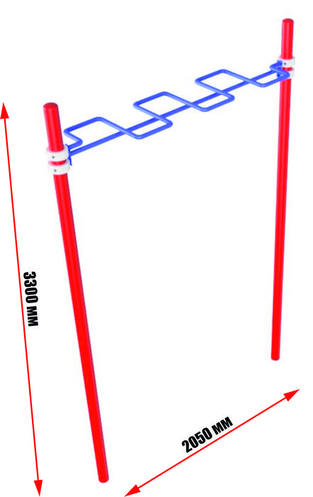 Рукоход Змейка Pioner A16408