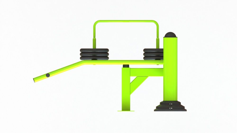 Уличный тренажер взрослый Приседание с изменяемой нагрузкой  Pioner A17352