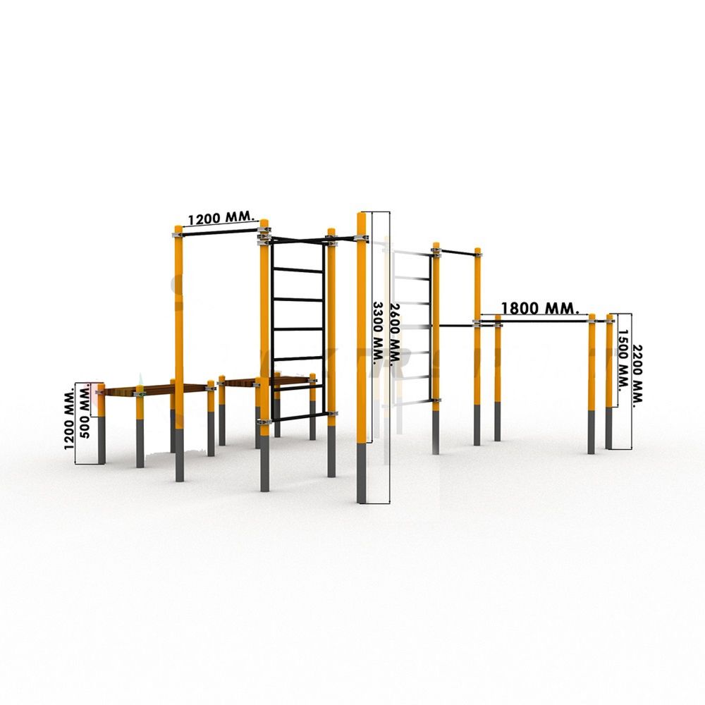 Комплекс для занятий Воркаут  Pioner A16630