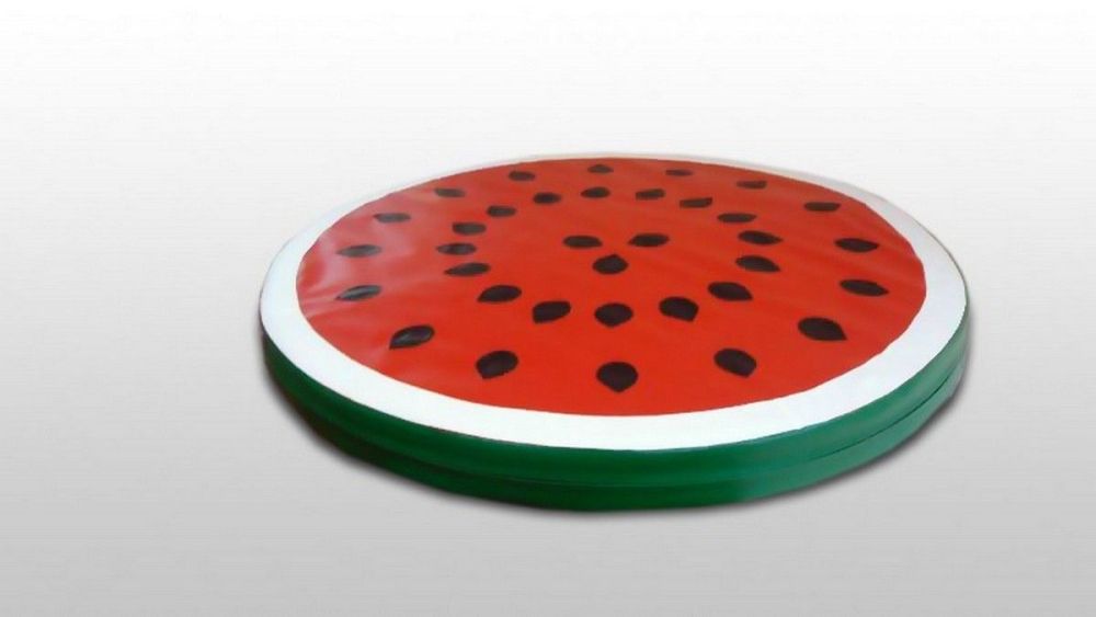 Мат 100х100х10cм Арбуз винилискожа, поролон  Pioner A11331