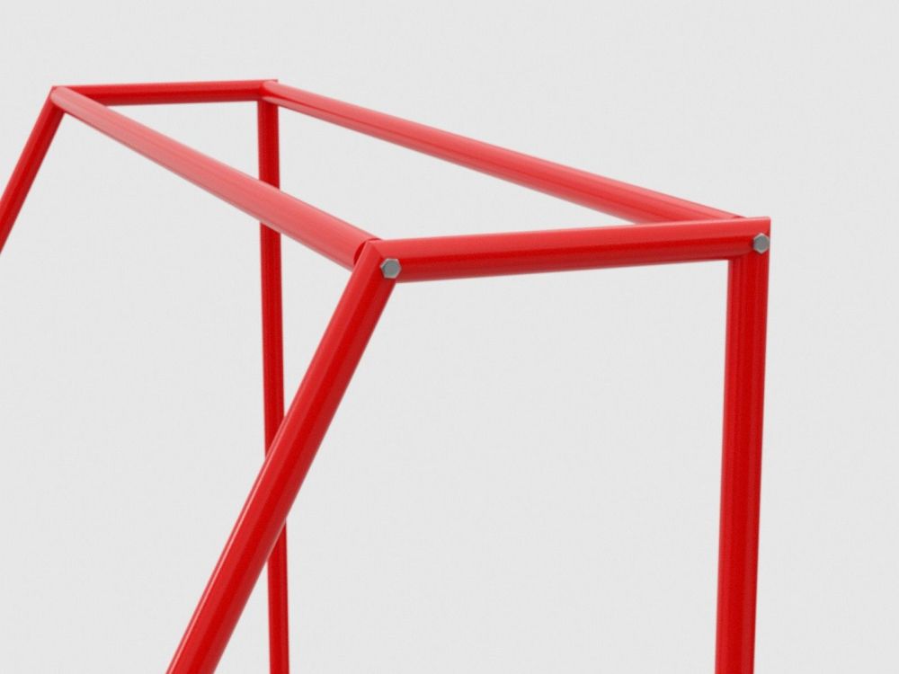 Ворота хоккейные разборные тренировочные из трубы D=43 мм  Pioner A13759