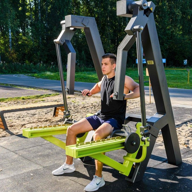 Тренажер Жим от груди сидя с переменной нагрузкой  Pioner A17647