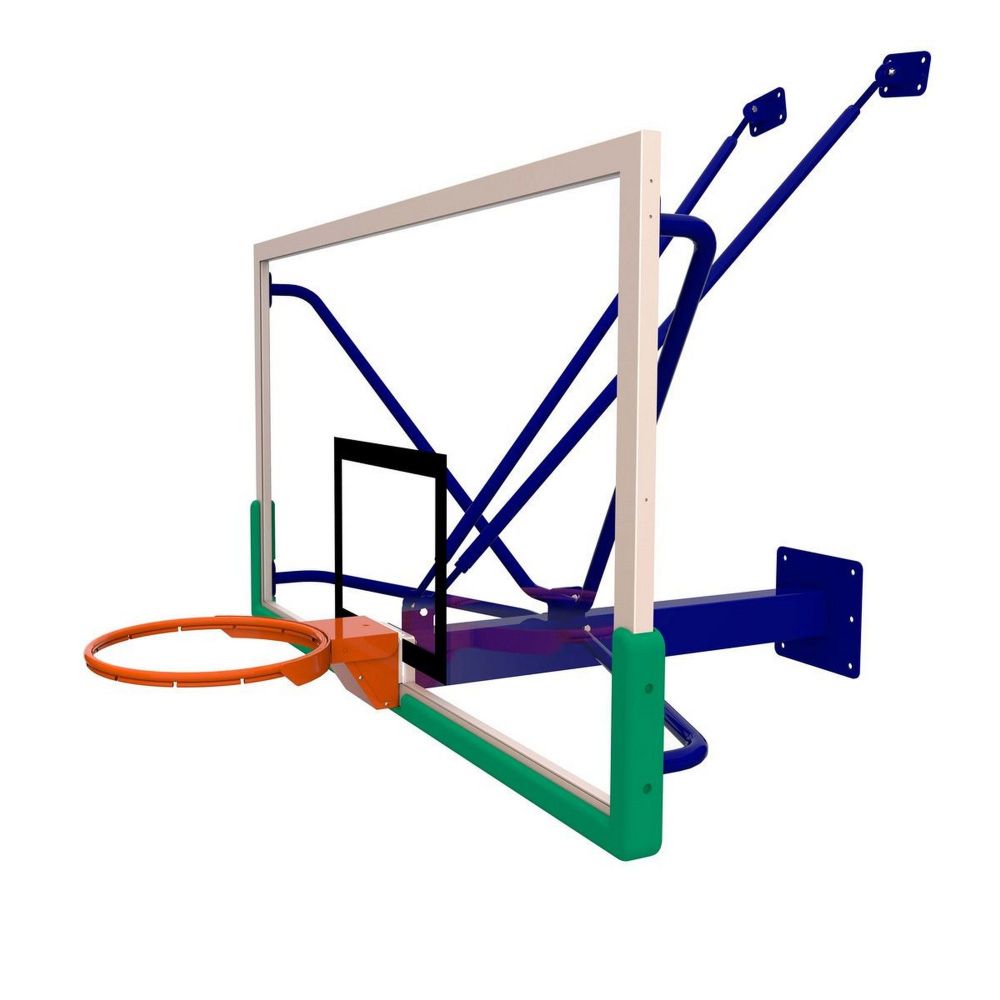 Ферма для баскетбольного щита игрового на растяжках вынос 1200 мм Pioner A14518