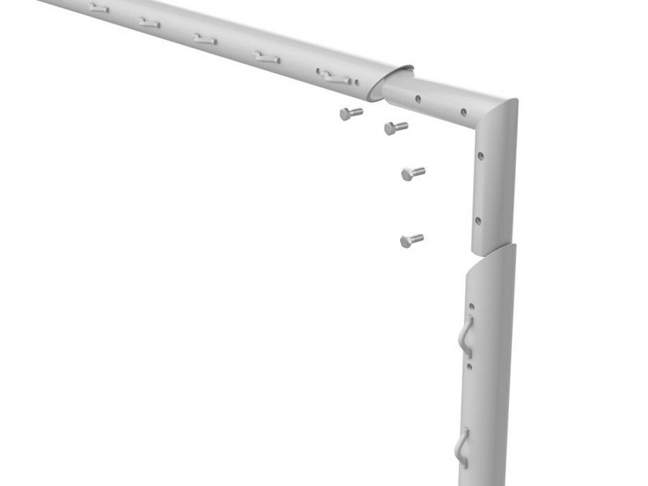 Ворота футбольные со стойками натяжения сетки, разборные (2х5 м)  шт Pioner A13835