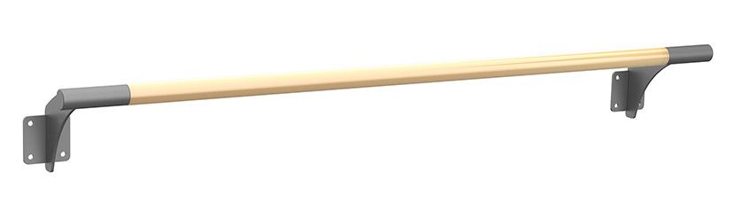 Станок хореографический Премиум однорядный пристенный (береза) 2 м Pioner A14593