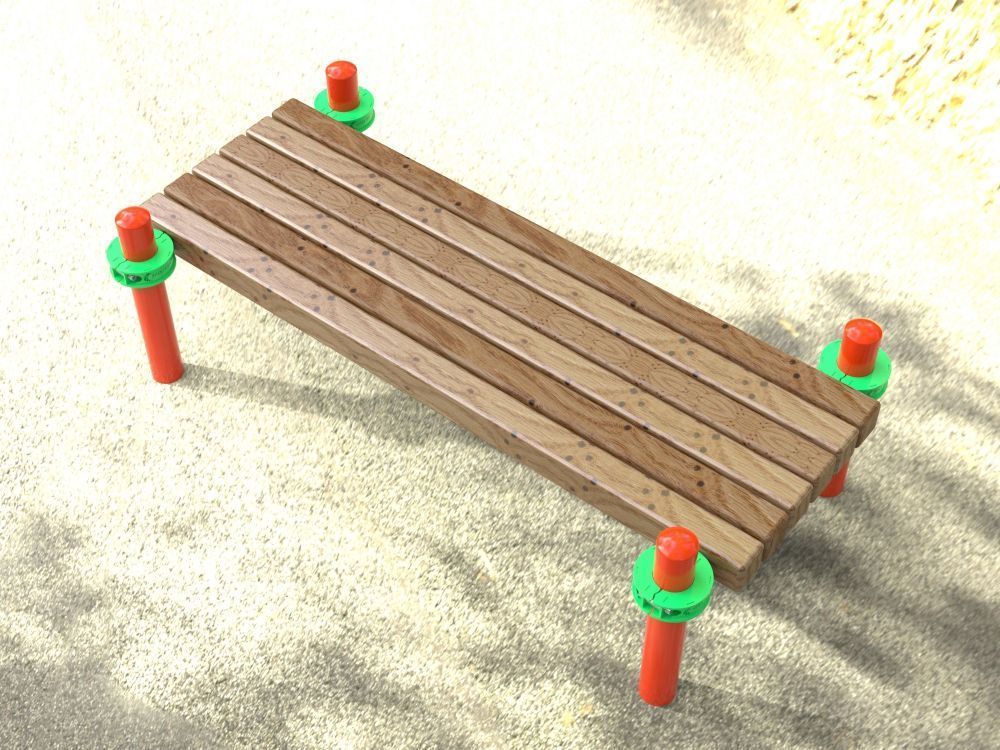 Лавочканая для Воркаут Pioner A17336