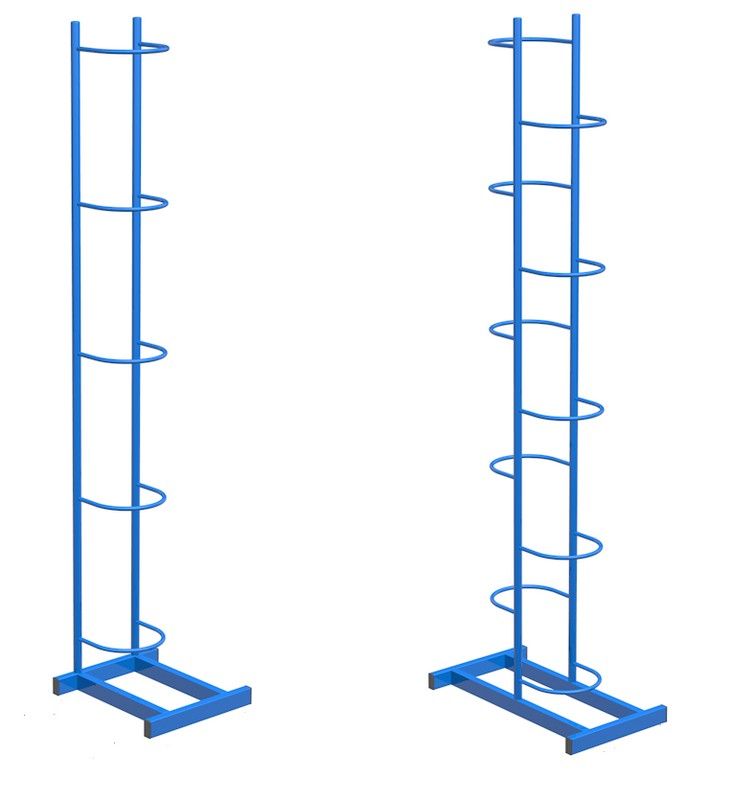 Стойка для мячей (двухстороняя, на 10 шт.) Pioner A13572