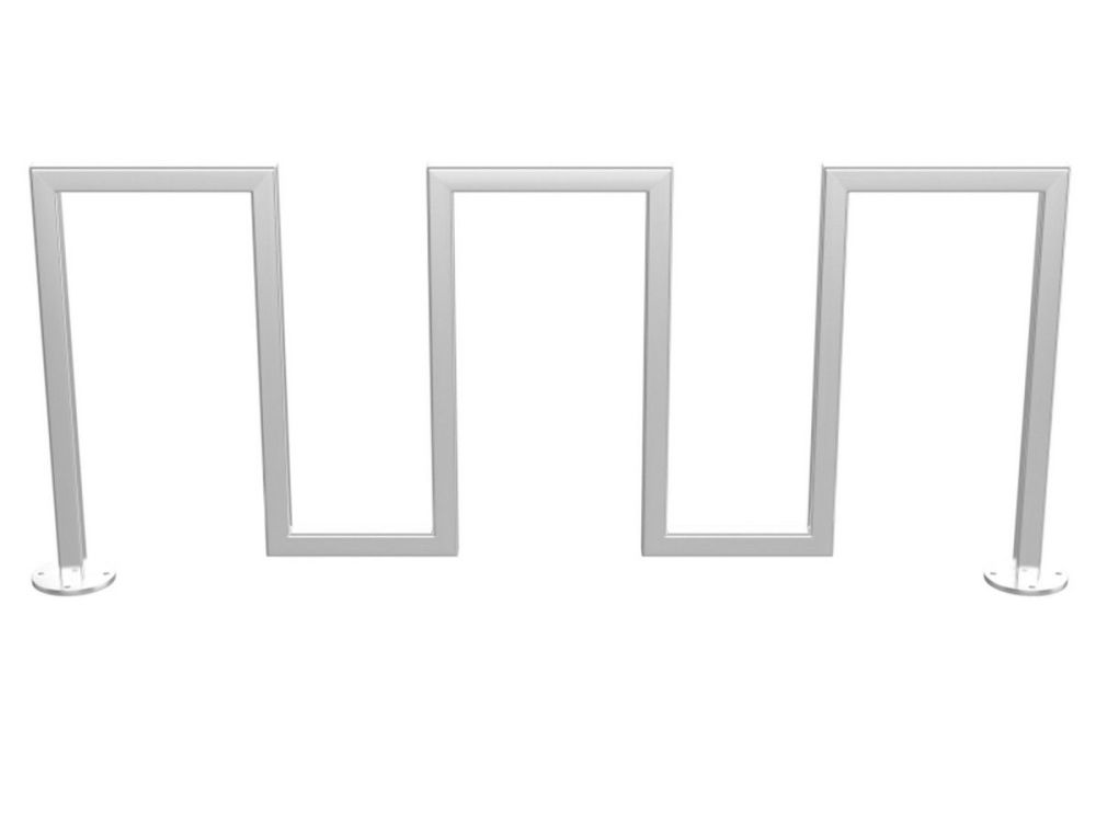 Велопарковка  нержавеющая сталь  Pioner A10111