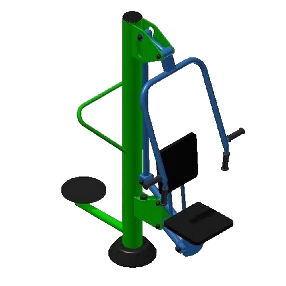 Уличный тренажер взрослый Диск + Жим от груди для двоих Pioner A16937