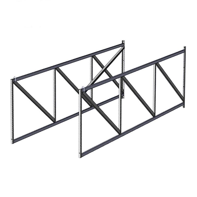 Ферма для щита баскетбольного игрового настенная (вынос 300)  Pioner A12606