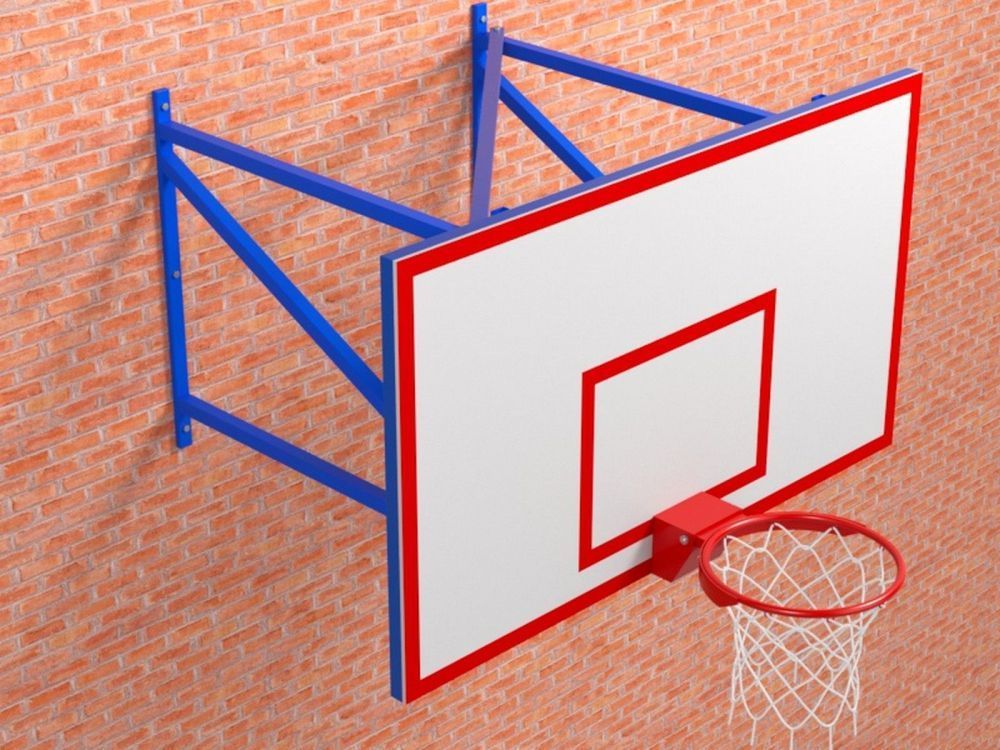 Ферма с выносом 1,2 м с игровым щитом и массовым кольцом  Pioner A13299