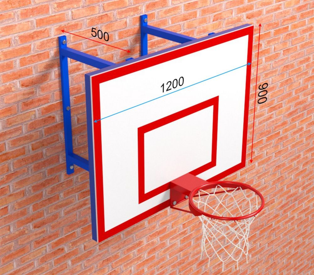 Ферма с выносом 500 мм с тренировочным щитом из фанеры  Pioner A13297